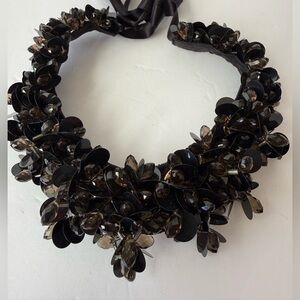 J.Crew Statement Necklace In Black